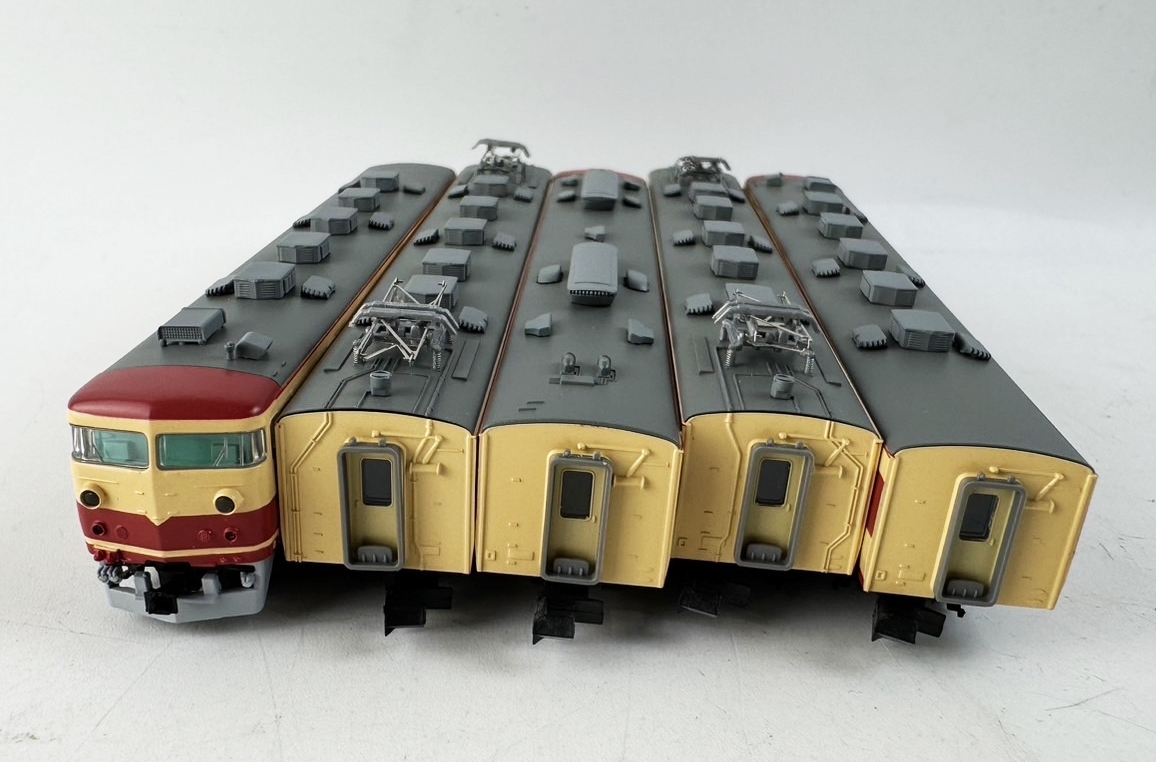  N gauge MICROACE 157 серия электропоезд шелковый креп . сборник .5 обе комплект A5430 железная дорога модель микро Ace 1 иен ~