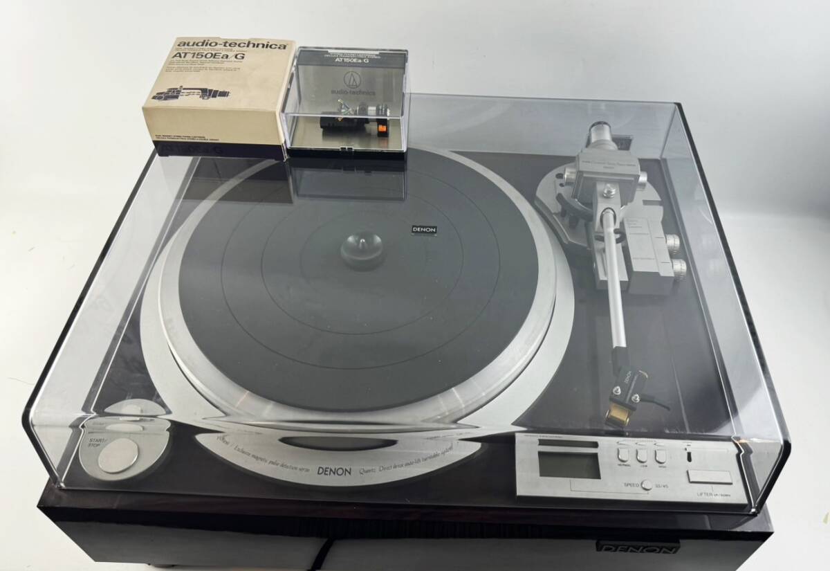 1円～ デノン DENON DP-59L レコードプレーヤー ターンテーブル AT150Ea付 audio-technica オーディオの画像1