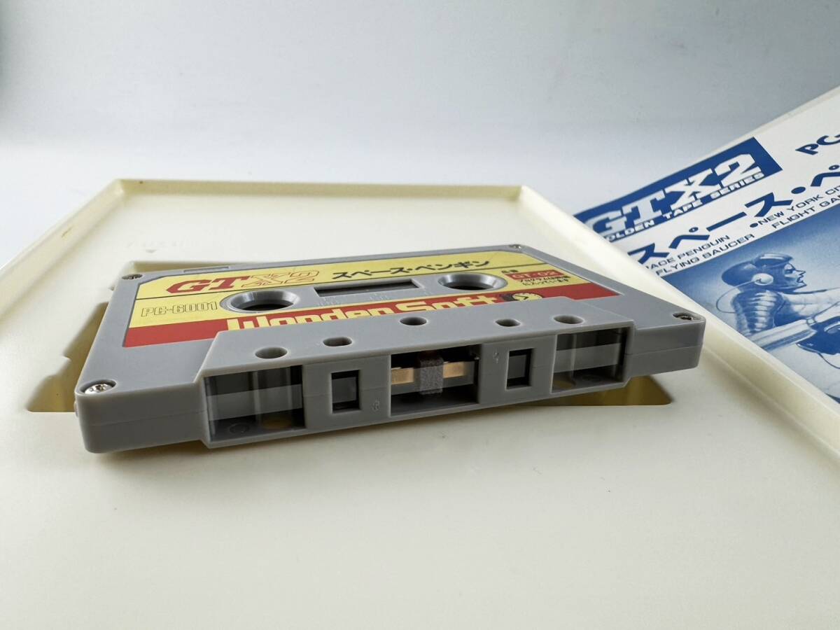 当時物 PC-6001 カセット GTX2 スペース・ペンギン Wonder Soft テープ レトロ １円～の画像9