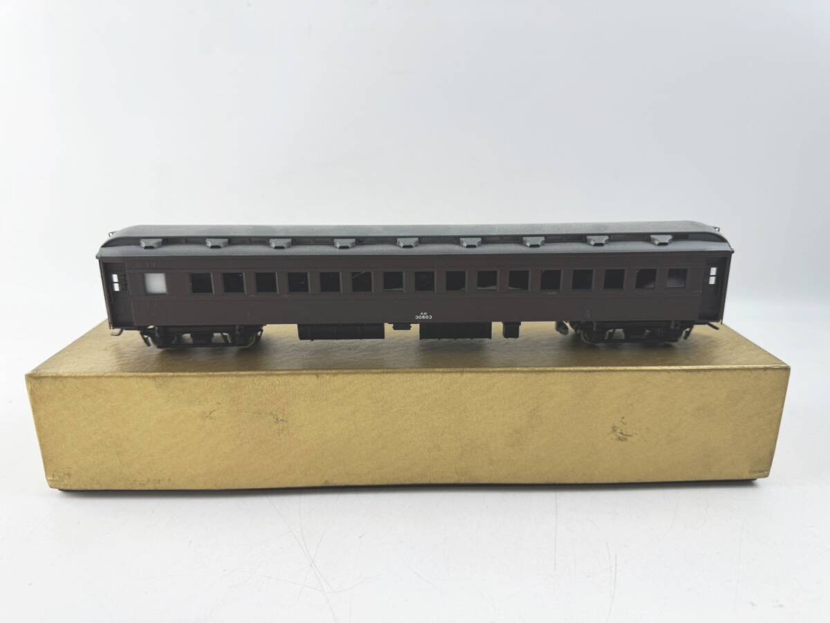 HOゲージ SANGO ダブル・ルーフ客車 スロ32 スロ30803 珊瑚模型 鉄道模型 1円～_画像5