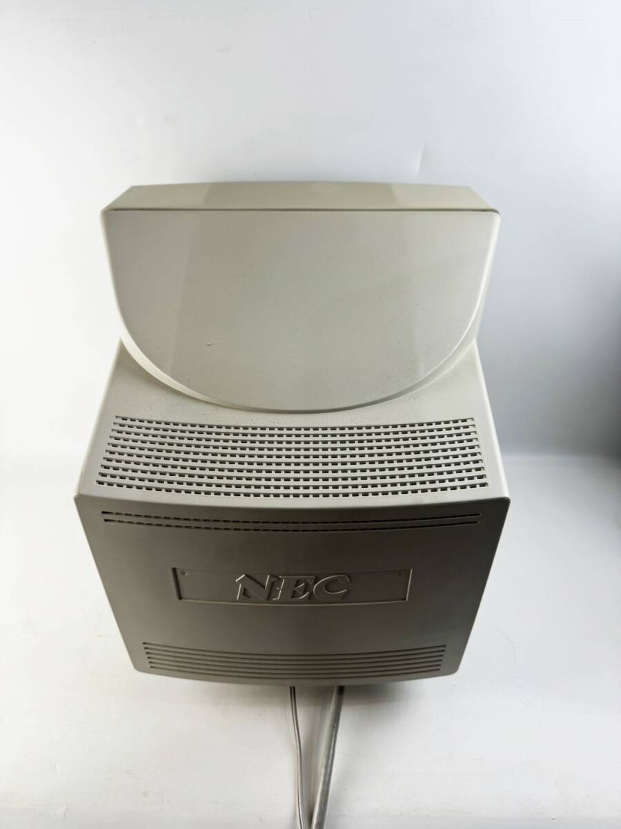 当時物 PC-KD882 カラーディスプレイ 通電確認済み NEC 15インチCRTディスプレイモニター レトロ 1円～の画像5