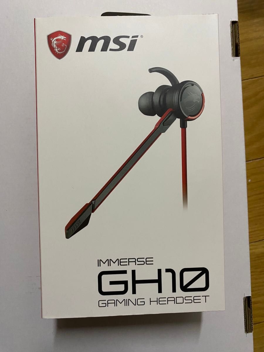 ゲーミングイヤホン　MSI GH10