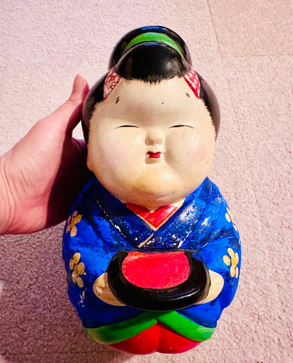 お多福さん おたふくさん置物 伝統工芸 縁起物|Yahoo!フリマ お多福さん おたふくさん置物 伝統工芸 縁起物|Yahoo!フリマ