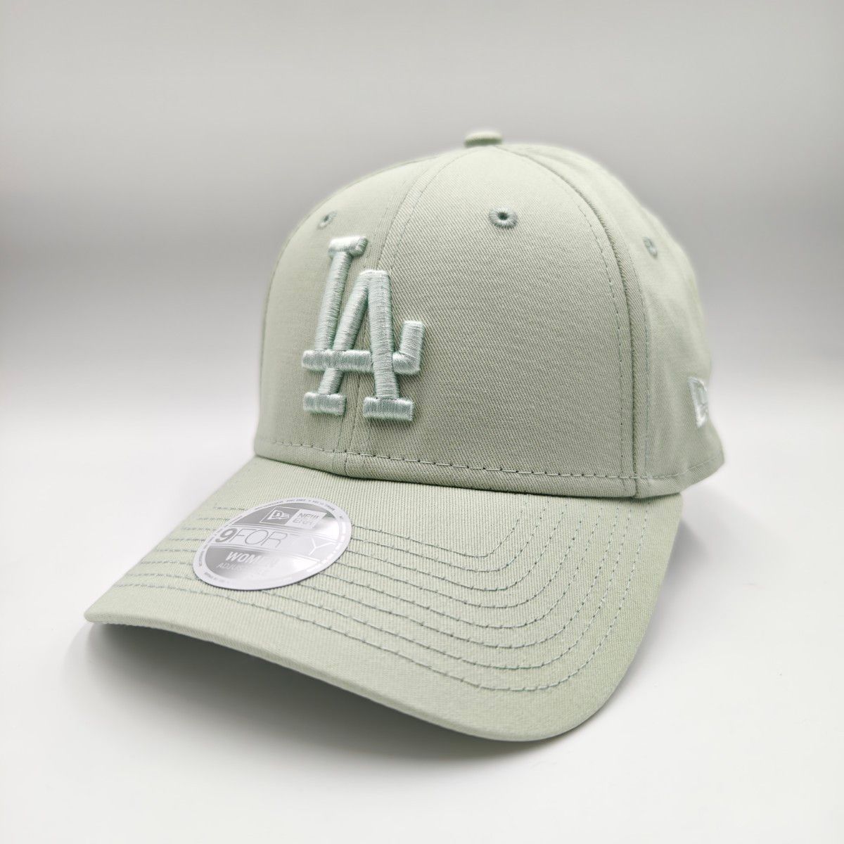 ニューエラ 9FORTY LA ロゴ キャップ 【ライトグリーン】ライムグリーン MLB NEW ERA 帽子 ドジャース 