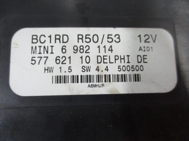6 скорость MT 2006 год BMW MINI Mini mini R53 RE16 поздняя версия manual машина Cooper S компьютер двигателя -CPU EWS BCM дистанционный ключ цилиндр 