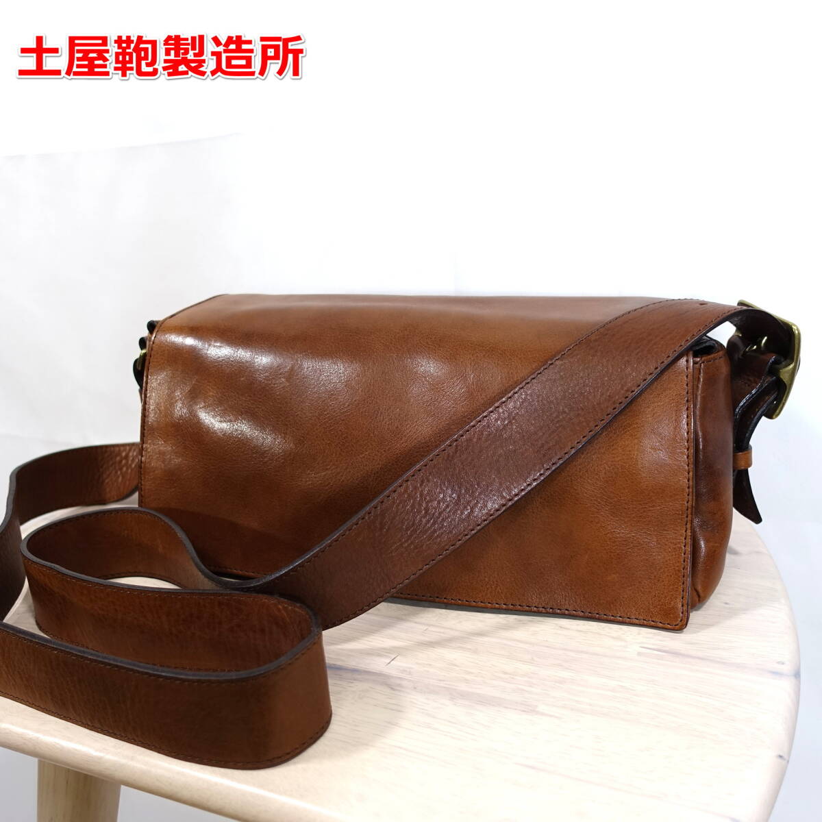 良品】土屋鞄製造所 ガジェット ツールBOXショルダー GADGET 茶 良品】土屋鞄製造所 ガジェット ツールBOXショルダー GADGET 茶
