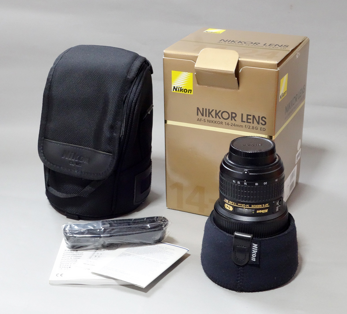 ☆ Nikon ニコン AF-S NIKKOR 14-24mm f/2.8G ED FX フルサイズ 元箱付き 中古 ☆の画像1