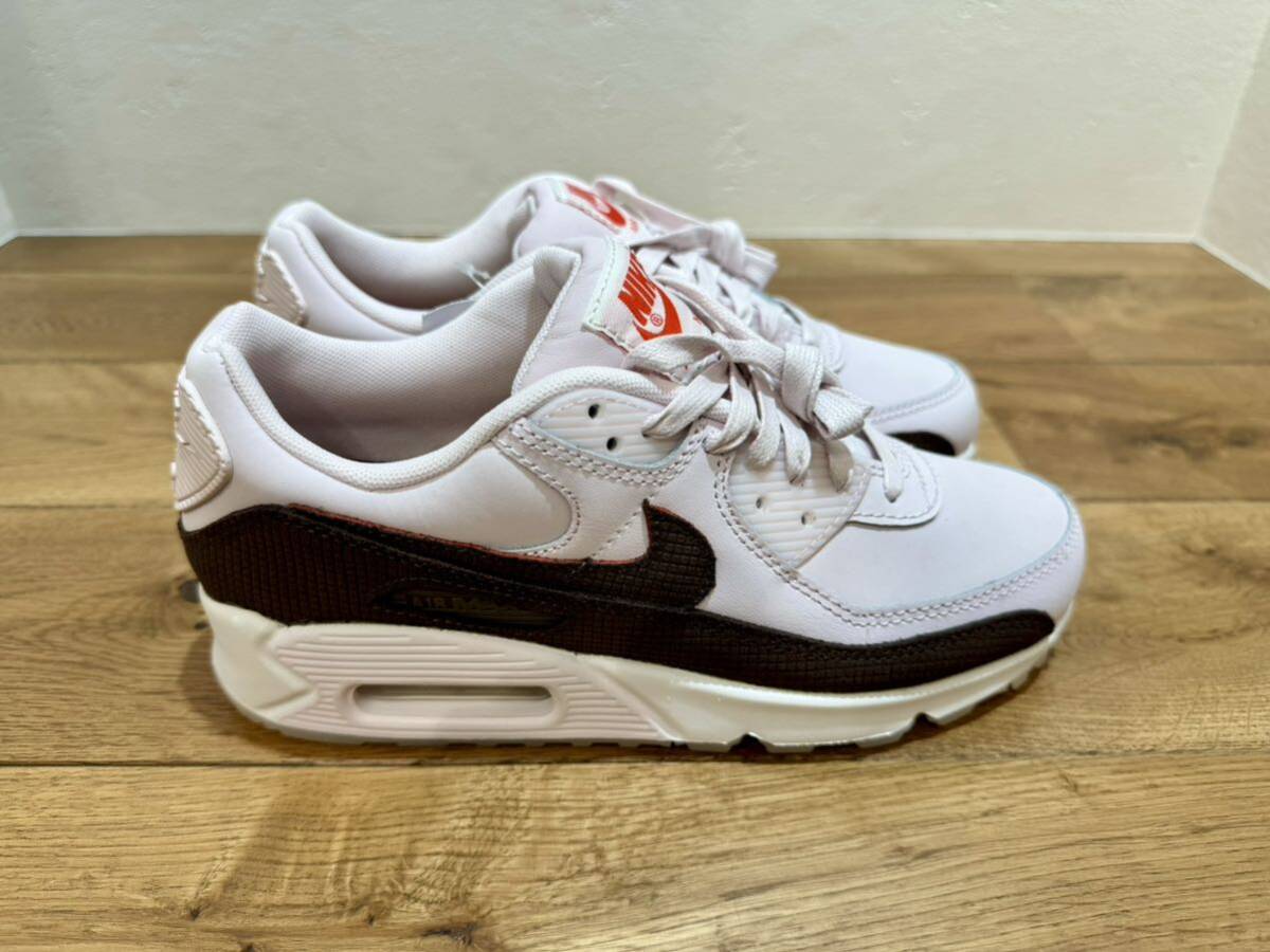 23.5㎝ NIKE AIR MAX 90 LTR バレンタインデー FD0789-600 ナイキ エア マックス 90 新品 パールピンク バロックブラウン ピカンテレッド_画像4