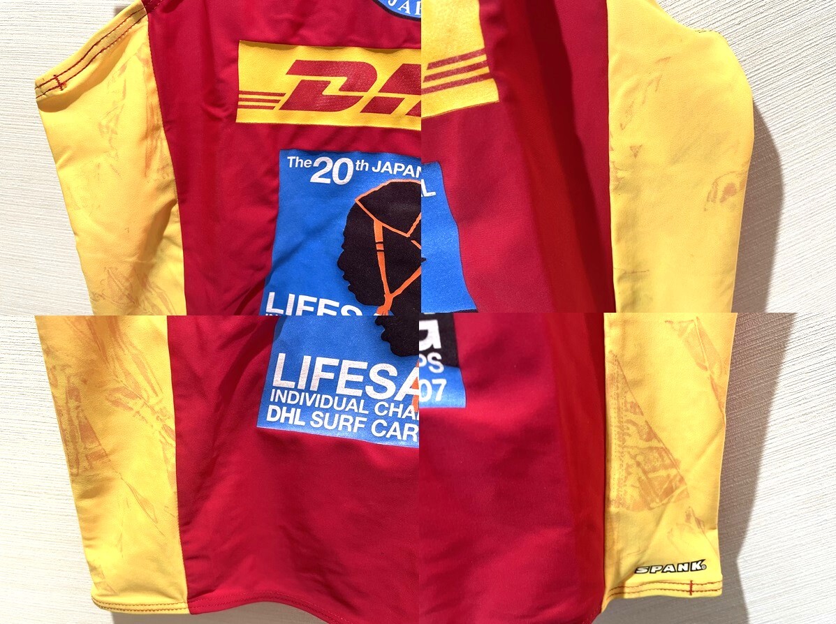 JLA ライフセービング　DHL SURF CARNIBAL2007 ラッシュガード　XL_画像3