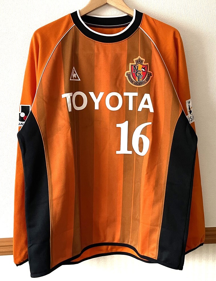 名古屋グランパス　本田征治選手支給品　2003‐2004 GK L/Sユニフォーム#16　XA-XB_画像1