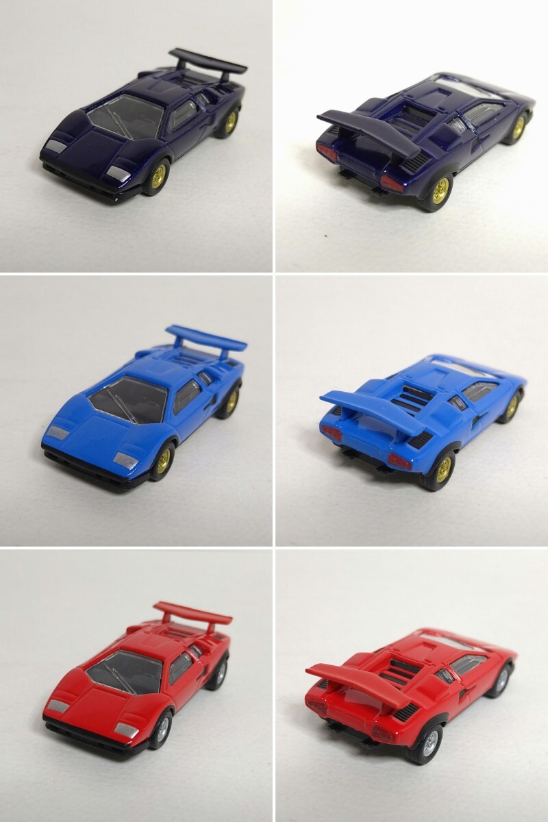 ② Lamborghini Miniature car Collection 2 KYOSHO 1/100 ランボルギーニ9台 京商 サークルK サンクス限定 ミニカーの画像3