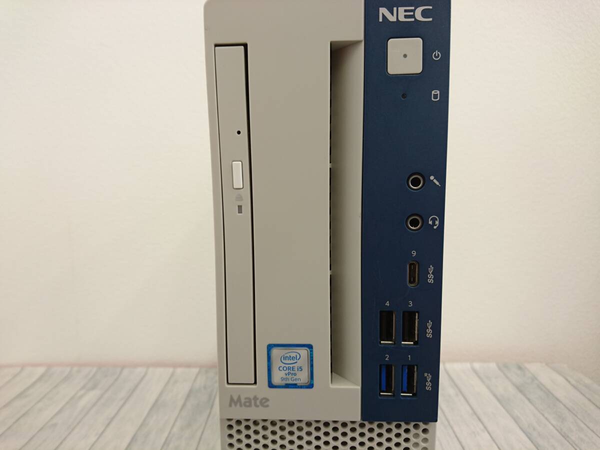 【セットアップ済み】 NEC ME-5 PC-MKM30EZC5 〔Core i5-9500/NVMeSSD 500GB + HDD 500GB/メモリ 16GB〕