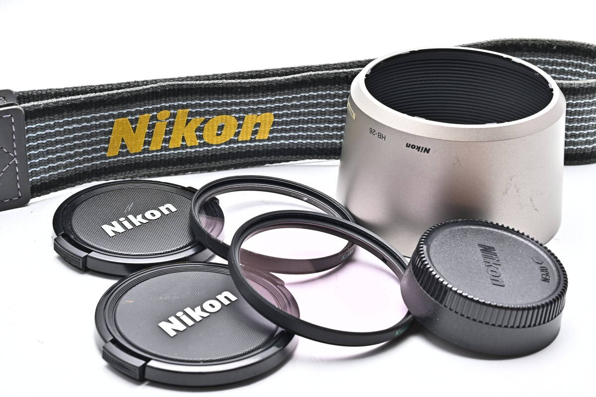 1A-888 Nikon ニコン U AF NIKKOR 28-80mm f/3.3-5.6 G + 70-300mm f/4-5.6 G 一眼レフフィルムカメラ オートフォーカスの画像9
