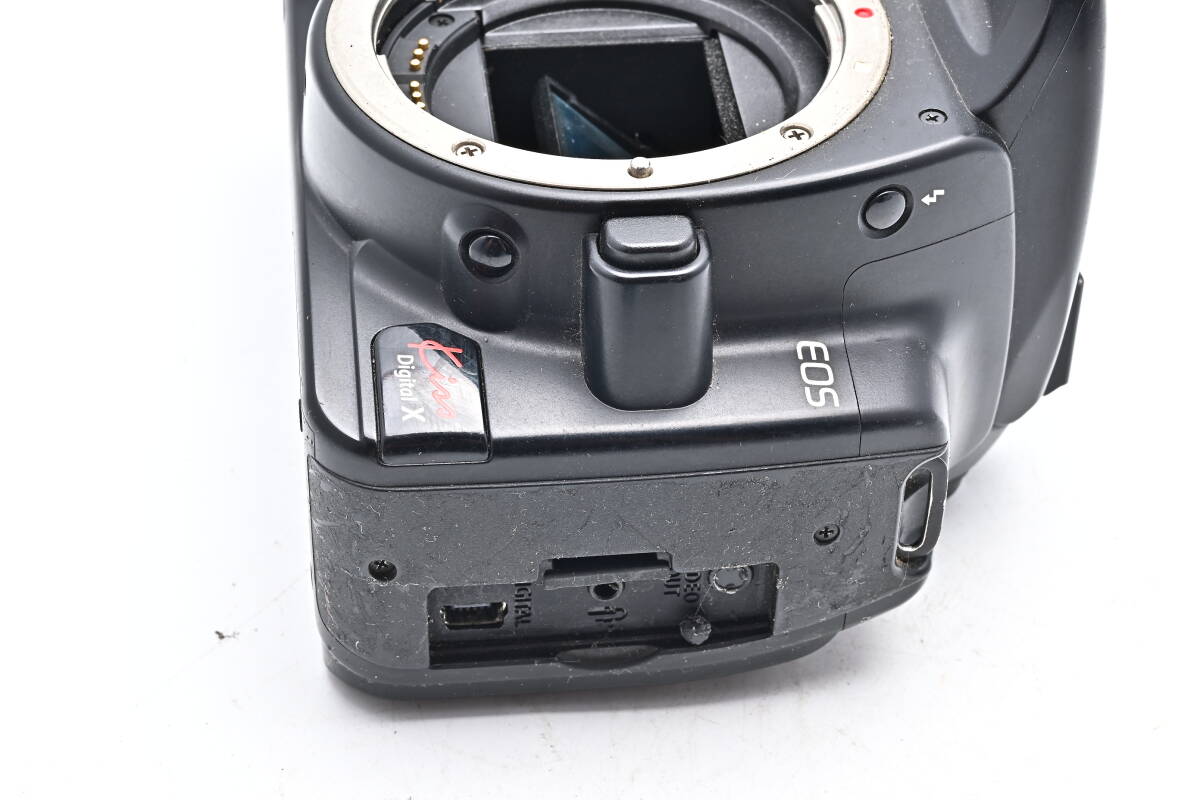 1A-958 Canon キヤノン EOS Kiss Digital X EF 28-80mm III USM + 75-300mm II USM 一眼レフデジタルカメラの画像6