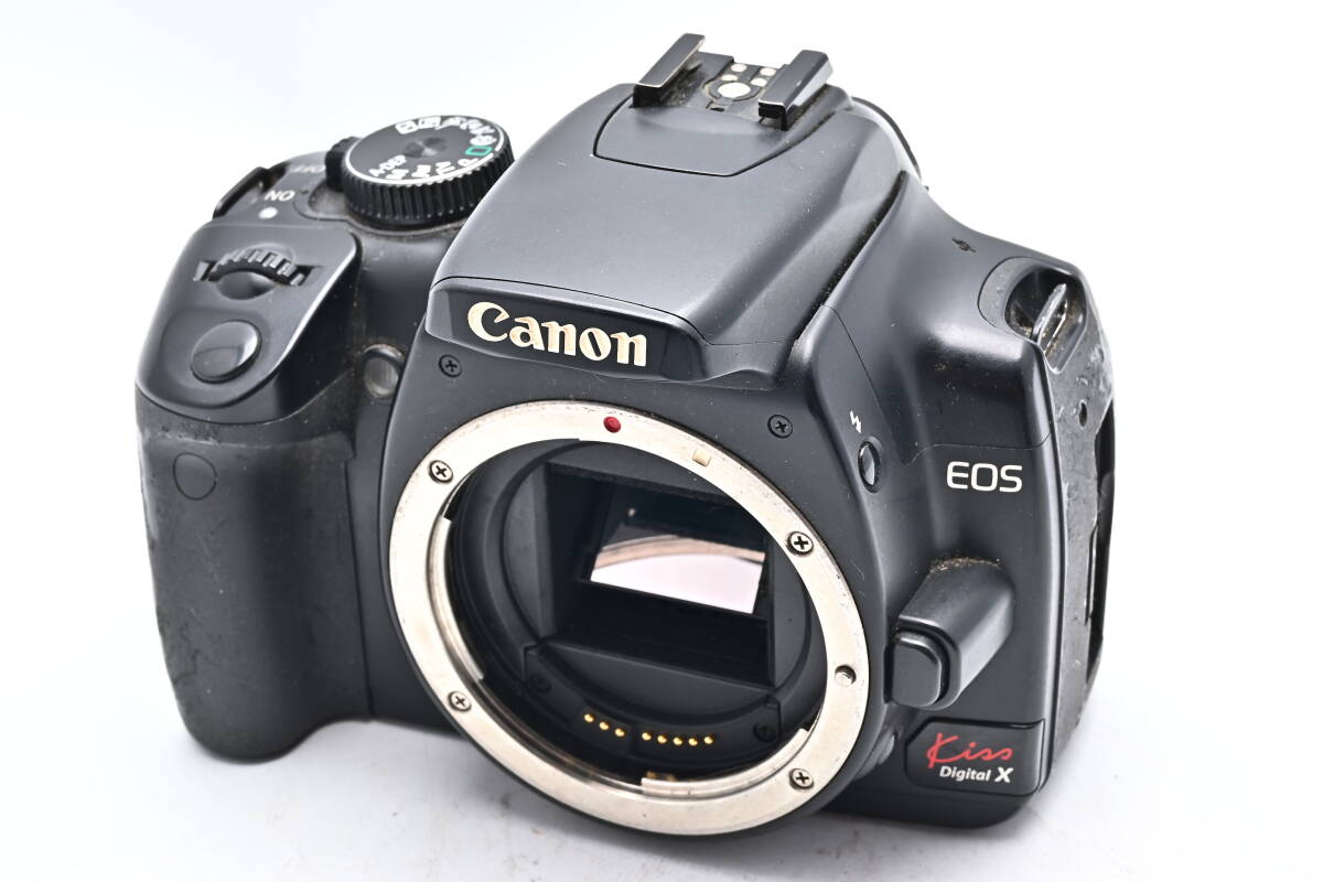 1A-958 Canon キヤノン EOS Kiss Digital X EF 28-80mm III USM + 75-300mm II USM 一眼レフデジタルカメラの画像2