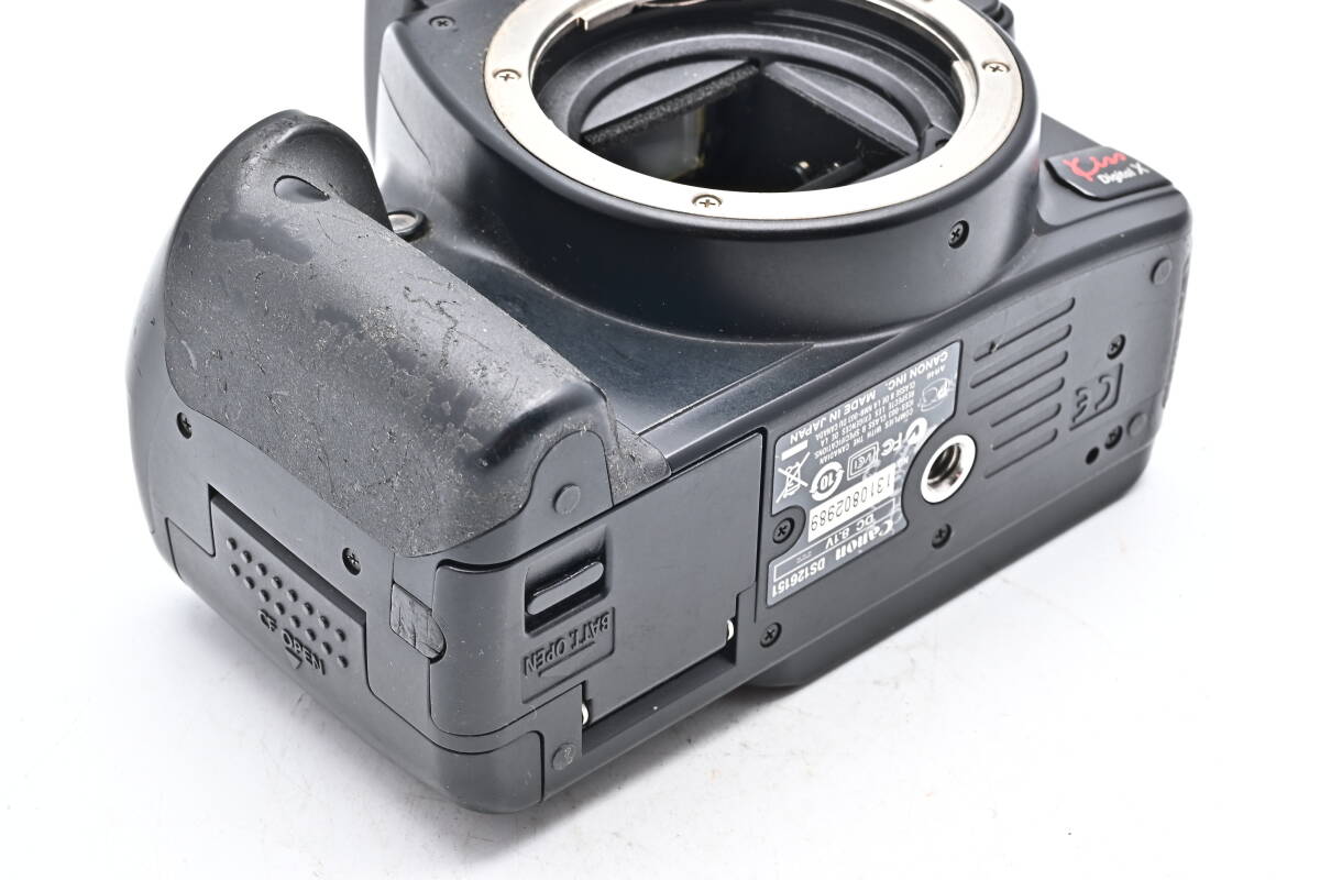 1A-958 Canon キヤノン EOS Kiss Digital X EF 28-80mm III USM + 75-300mm II USM 一眼レフデジタルカメラの画像5