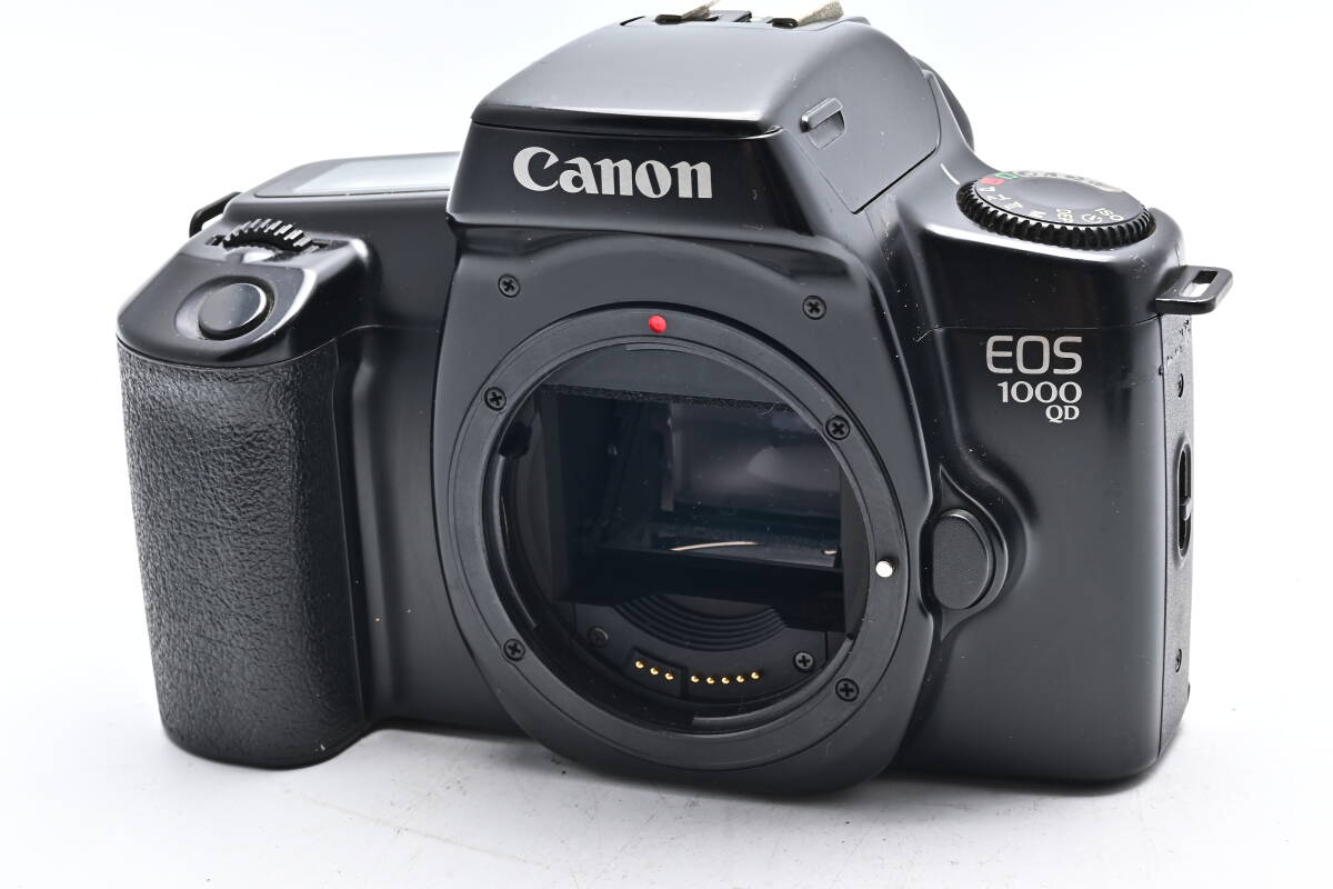 1B-153 Canon キヤノン EOS 1000 QD EF 35-80mm III + 75-300mm II 一眼レフフィルムカメラ オートフォーカス_画像2
