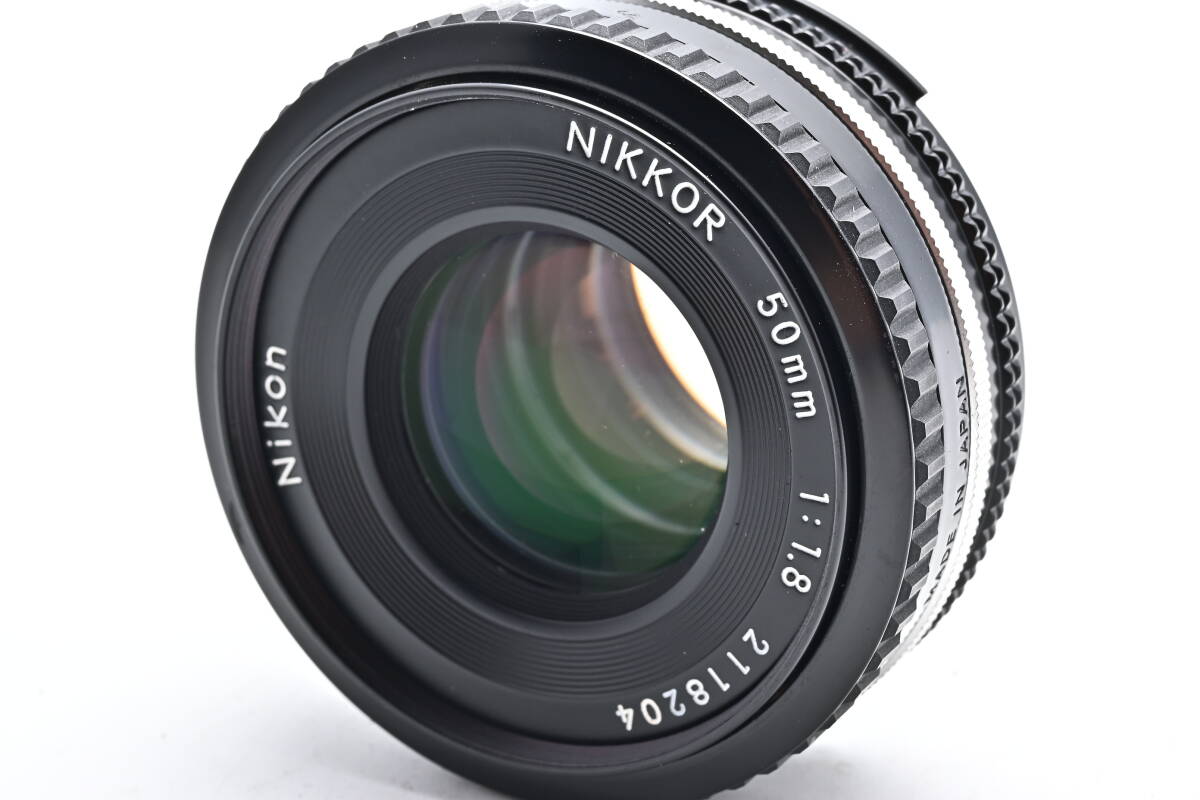 1B-171 Nikon ニコン Ai-S NIKKOR 50mm f/1.8 マニュアルフォーカス レンズ_画像2
