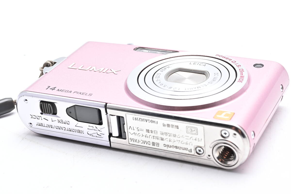 1B-146 Panasonic パナソニック LUMIX DMC-FX66 コンパクトデジタルカメラ_画像4