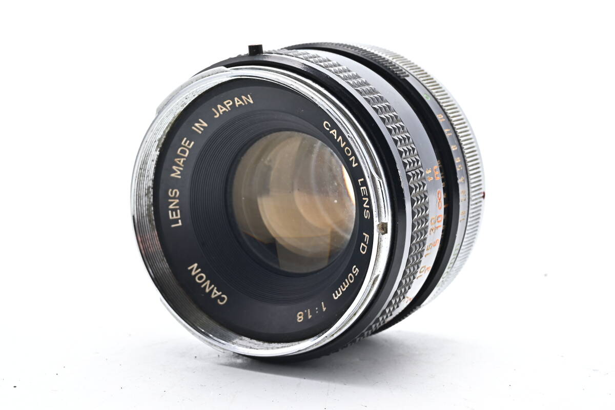 1B-151 Canon キヤノン FTb FD 50mm f/1.8 一眼レフフィルムカメラ マニュアルフォーカス_画像8