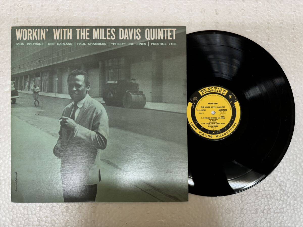 売切〜♪Miles Davis マイルス・デイヴィス ／WORKIN' ／LPレコード／JAZZ の画像1
