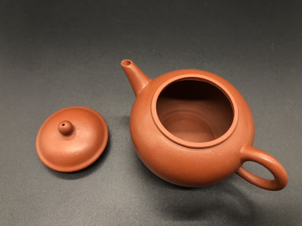 煎茶道具 中国 急須 荊渓恵孟臣製 小振 朱泥 紫砂 の画像6