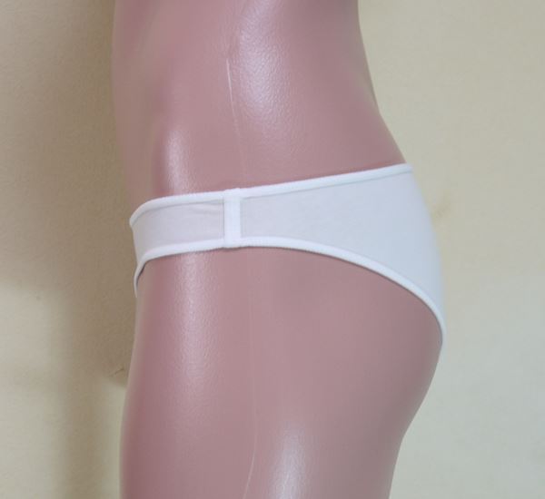 送料無料 定番 ビキニ パンティ 白 Lサイズ 股上浅めローライズフルバックショーツ Japanese girl lingerie panties