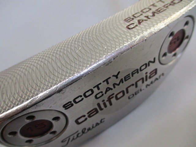 通販限定■ タイトリスト/スコッティキャメロン SCOTTY CAMERON/ カリフォルニア 2012 デルマー[099784]_画像5