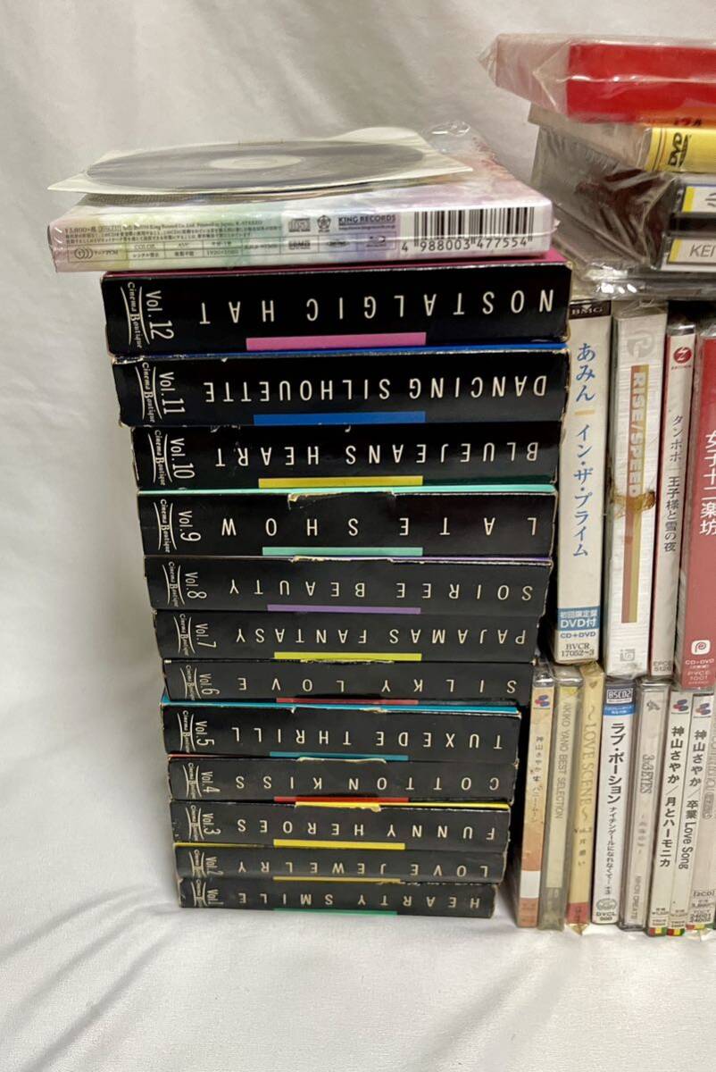 1 jpy ~③ almost unopened CD large amount set sale 100 sheets and more Showa era idol enka Takarazuka western-style music anime 