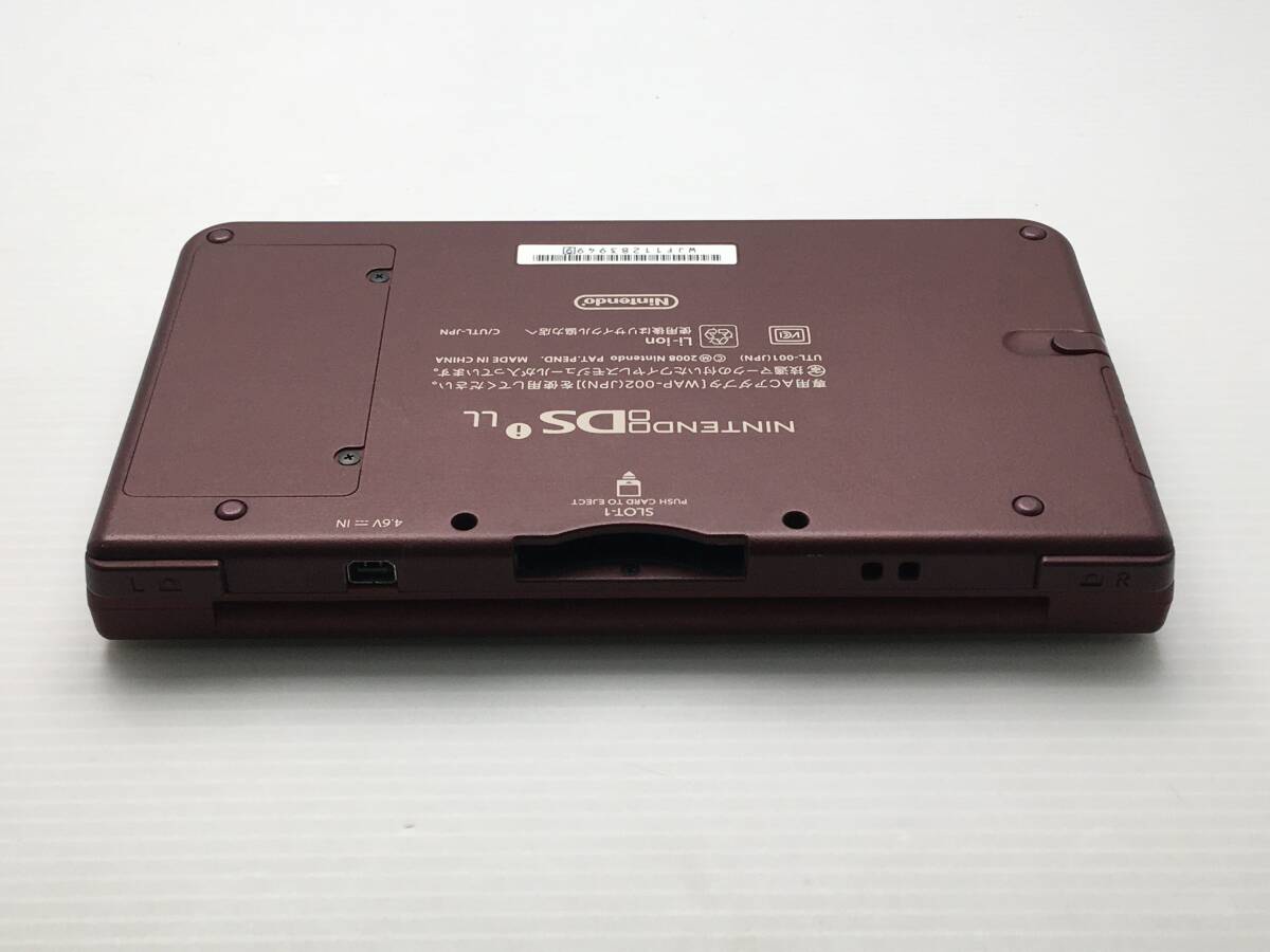 3 ◆ Nintedo ニンテンドー DSi LL 本体　ワインレッド　◆ 動作品 / 20682_画像4