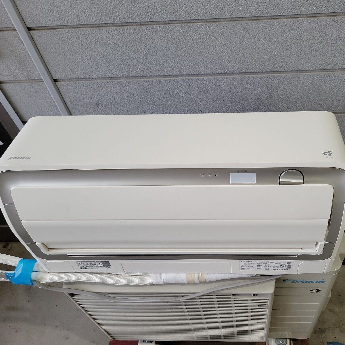 DAIKIN ダイキン ルームエアコン F40XTAXV-W STREAMER 2020年式 製造番号 C000480_画像2