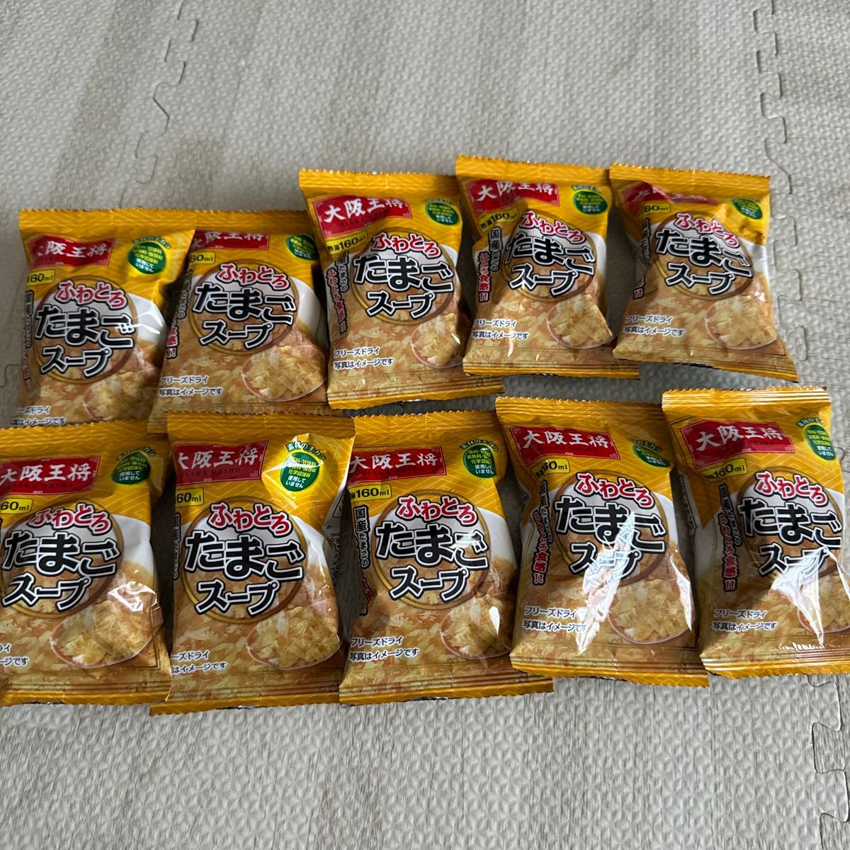 大阪王将　ふわとろたまごスープ　10袋