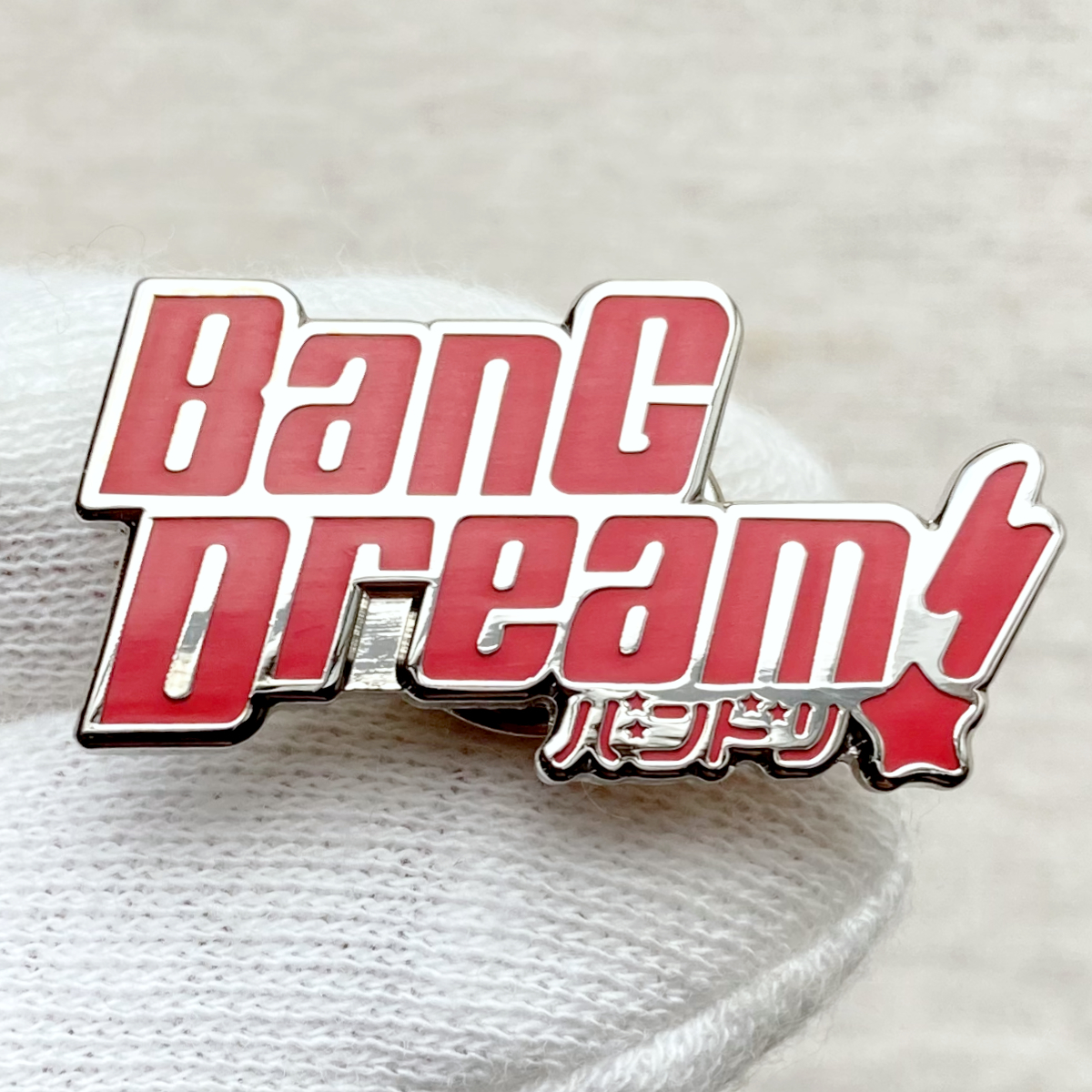 BanG Dream!　バンドリ！　ロゴ　ガルバ◆ピンバッジ　ピンズ　バッチ　ブローチ◆漫画　アニメ　ガールズバンド