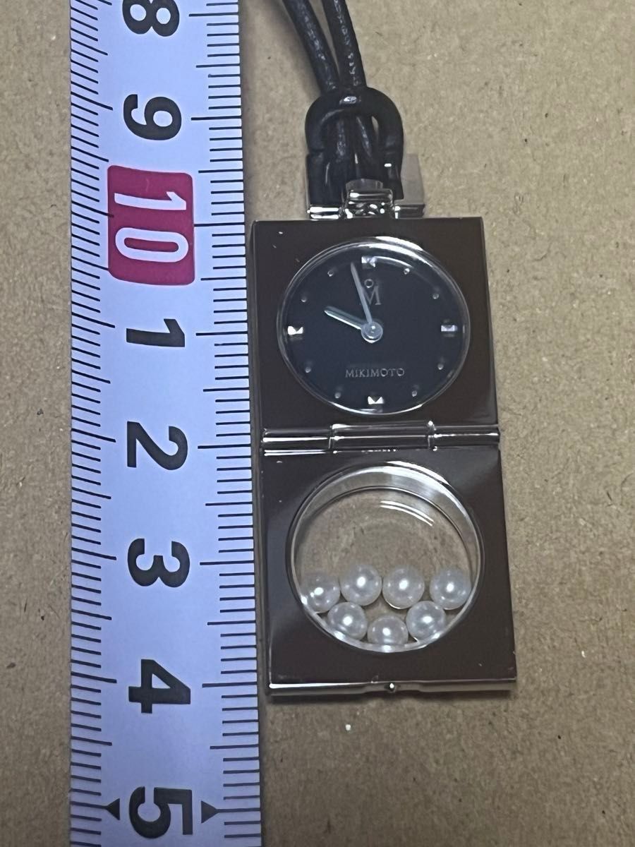 ミキモト パール 時計 ネックレス 真珠 箱付き ペンダント ミキモト パール 時計 ネックレス 真珠 箱付き ペンダント
