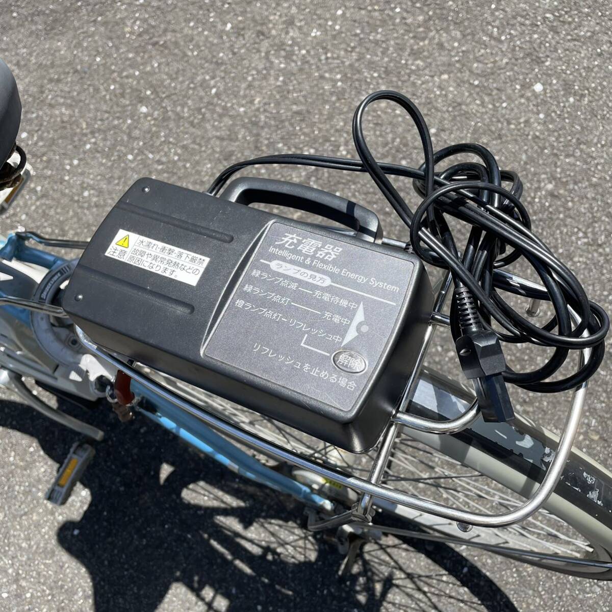 ブリヂストン電動アシスト自転車 アシスタライト ATL63 バッテリー充電器付_画像7