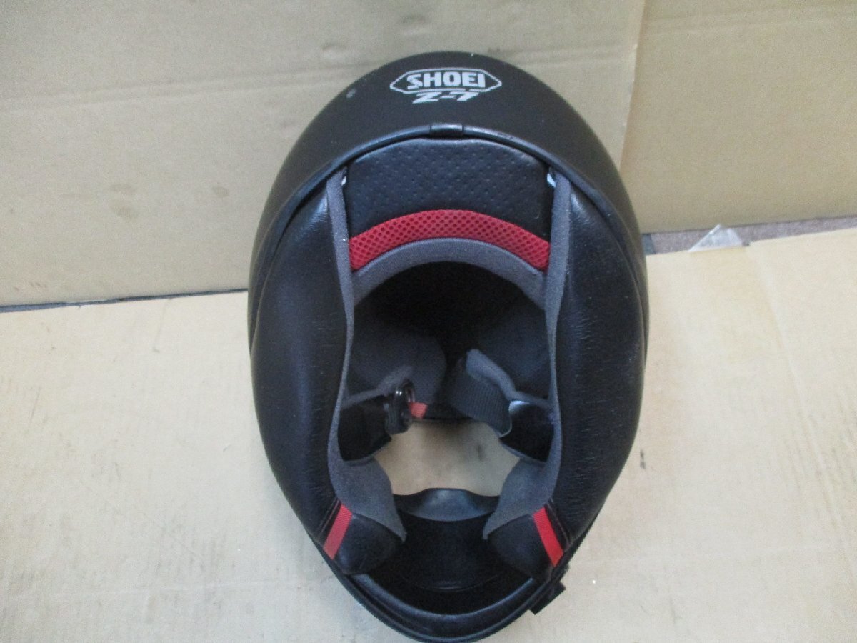 Y99【中古】SHOEI　Z7　ヘルメット　フルフェイス　Mサイズ　ショーエイ_画像6