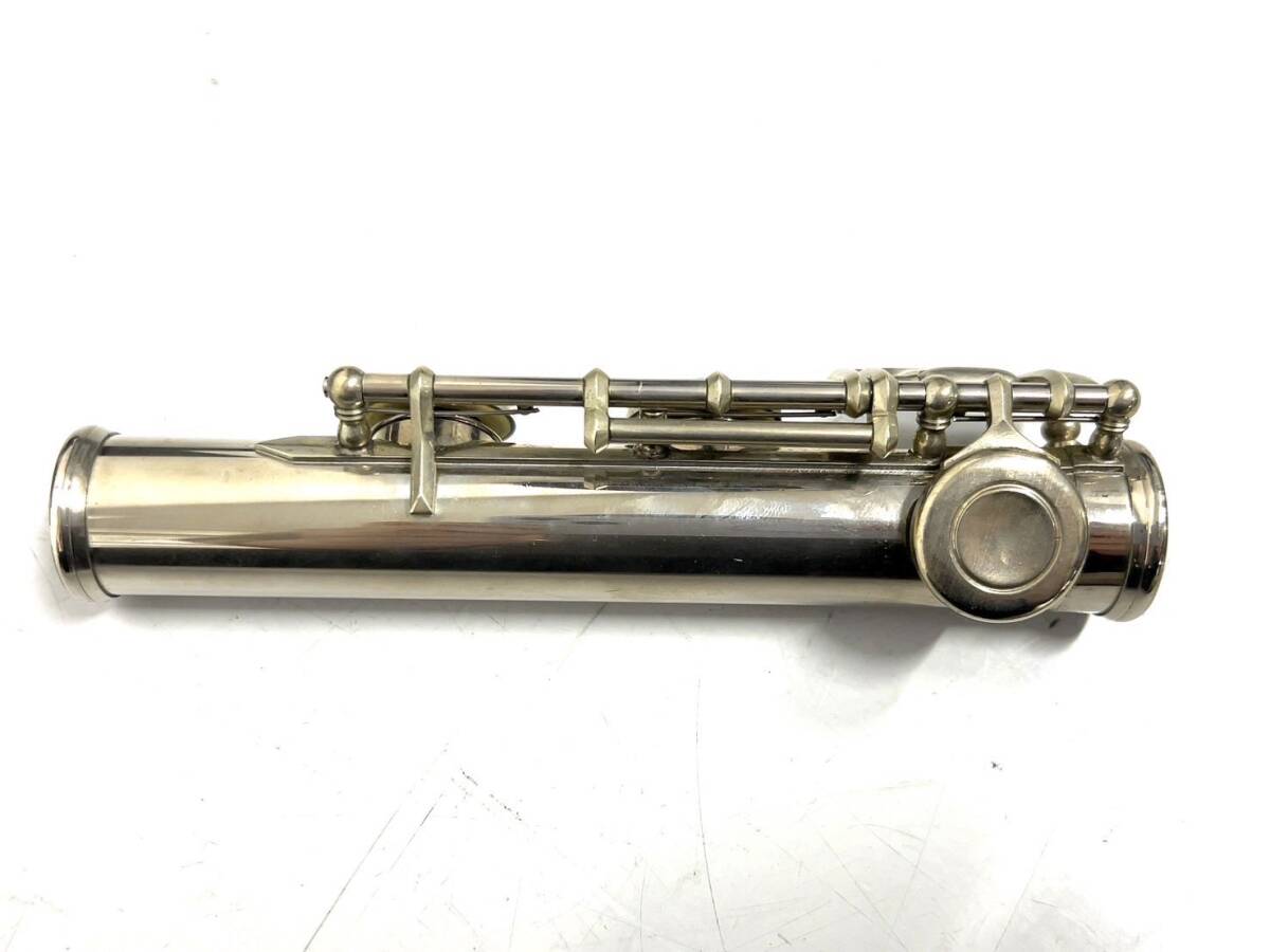 O134-W11-540 The Muramatsu ムラマツ Flute MFG CO. TOKOROZAWA 所沢 フルート シルバーカラー 楽器 管楽器 ケース付き③_画像8