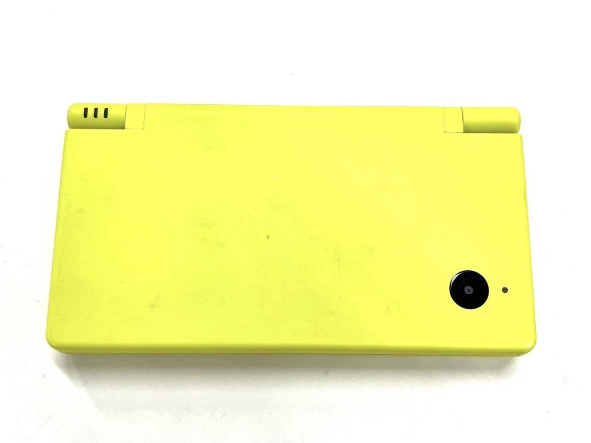O144-W14-151 Nintendo ニンテンドー DSi ゲーム機 本体 ライムグリーン TWL-001 初期化済み 通電確認済み 付属品あり③_画像2