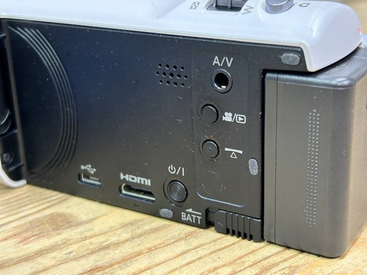 中古美品 Panasonic パナソニック HC-V360MS デジタルハイビジョンビデオカメラ 2016年製の画像7