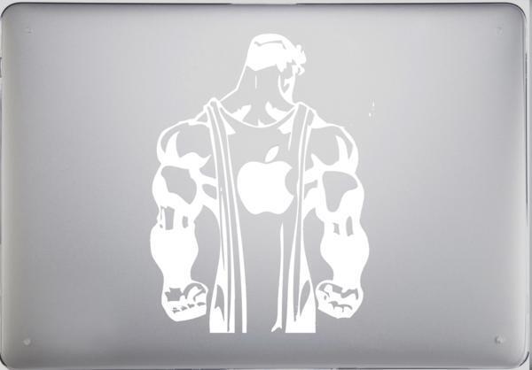 Apple MacBook MacBook sticker / Superman Superman white 
