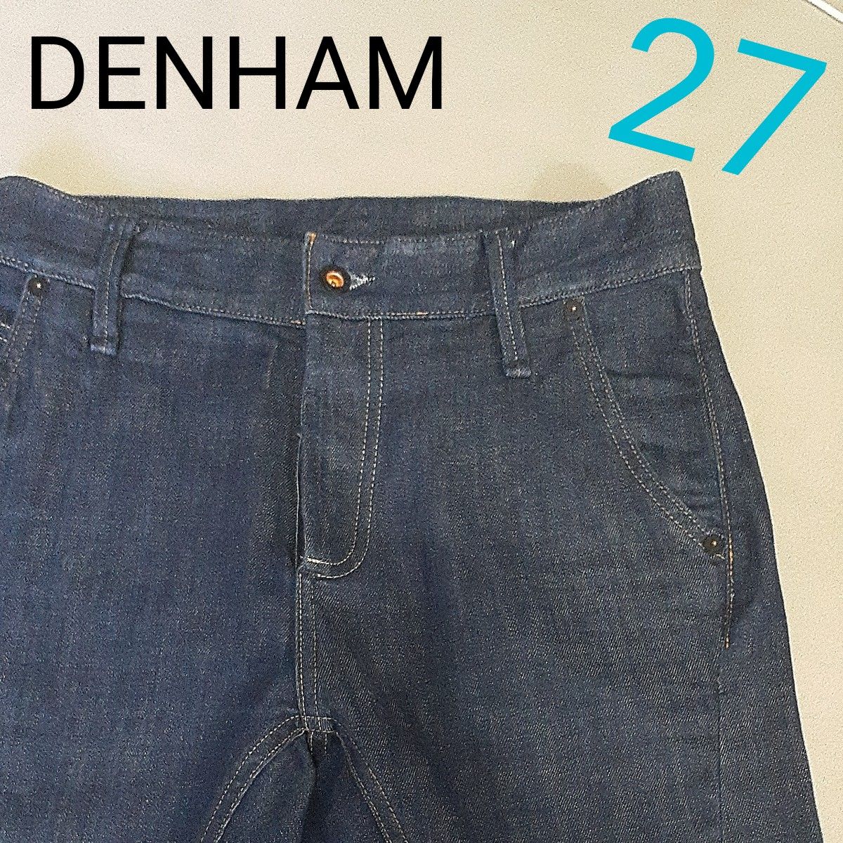 超美品】DENHAM デンハム デニム ジーンズ デニム パンツ size27 超美品】DENHAM デンハム デニム ジーンズ デニム パンツ size27