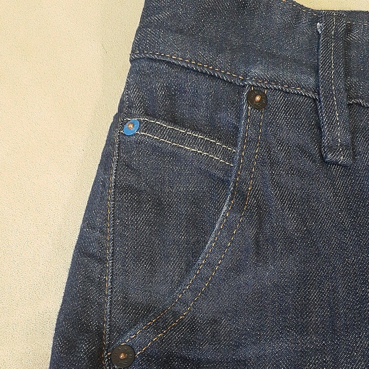 【超美品】DENHAM　デンハム　 デニム 　ジーンズ デニムパンツ　size27　ハサミ