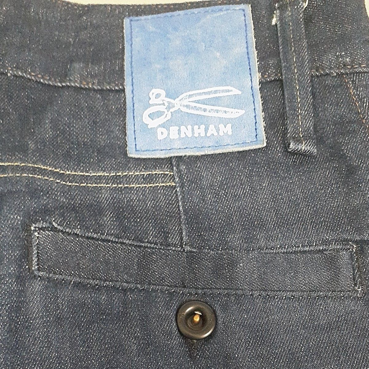 【超美品】DENHAM　デンハム　 デニム 　ジーンズ デニムパンツ　size27　ハサミ