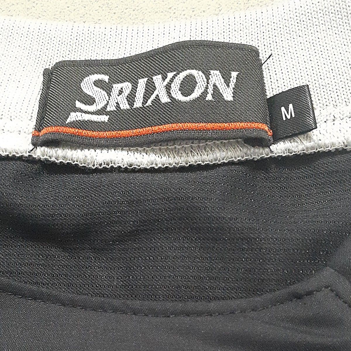 【美品】SRIXON　スリクソン　シャツブルゾン　ゴルフ　刺繍ロゴ　メンズM