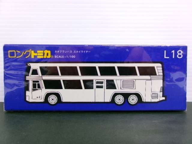 ロングトミカ 1/100 ネオプラン バス スカイライナー常磐交通 L18-1-4 (2232-555)_画像8