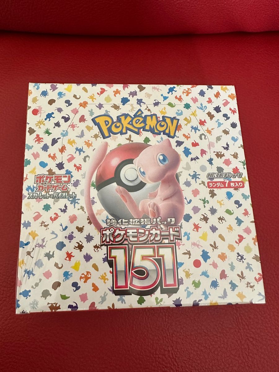 ポケモンカード151  BOXシュリンク付き