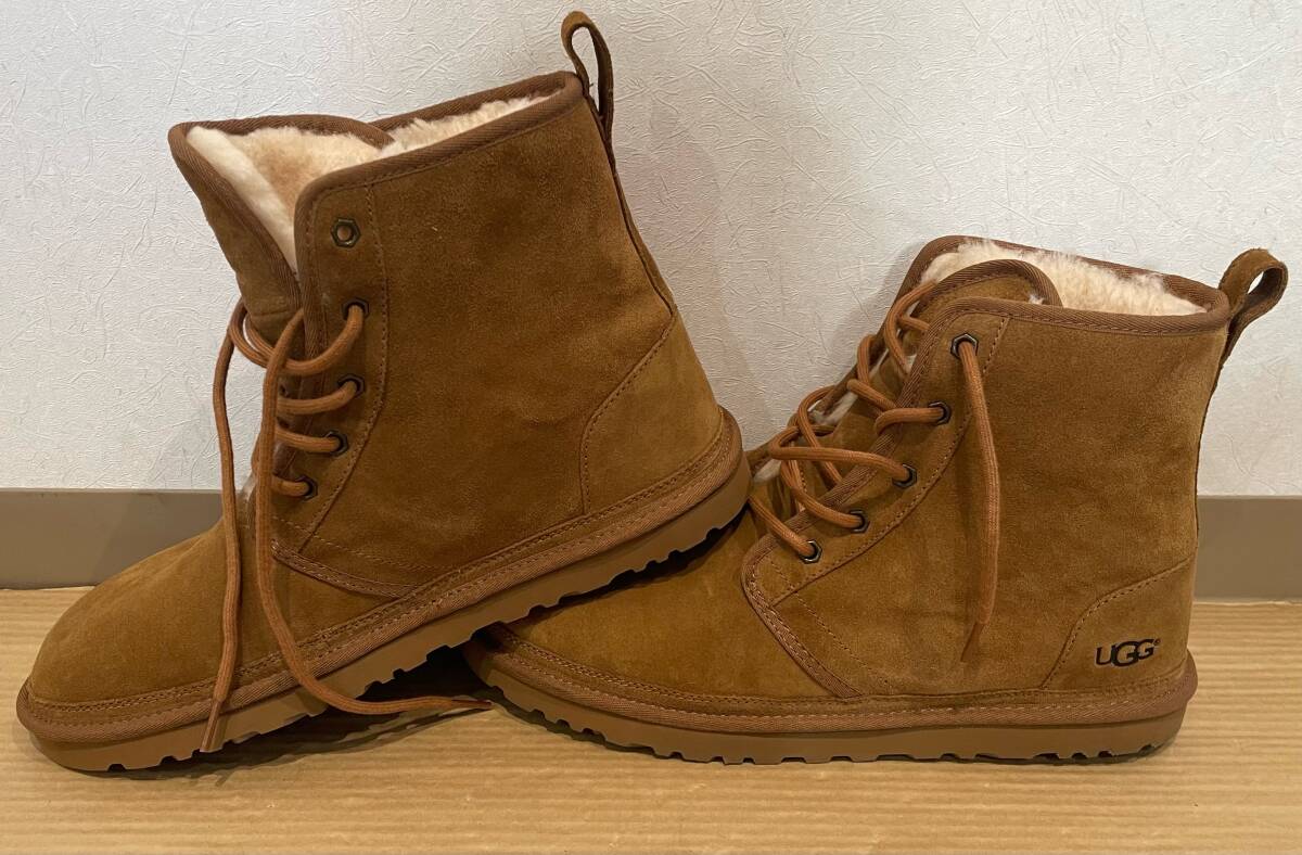  格安!! 99円スタート!! UGG アグ メンズ 30.0cm クラシック ブーツ HARKLEY 1016472 Ｍ メンズブーツ ムートン 美品_画像4