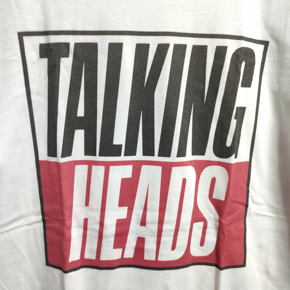 【新品/送料無料】TALKING HEADS （トーキングヘッズ）ロゴ バンドTシャツ【 Lサイズ】人気柄　 デヴィッドバーン