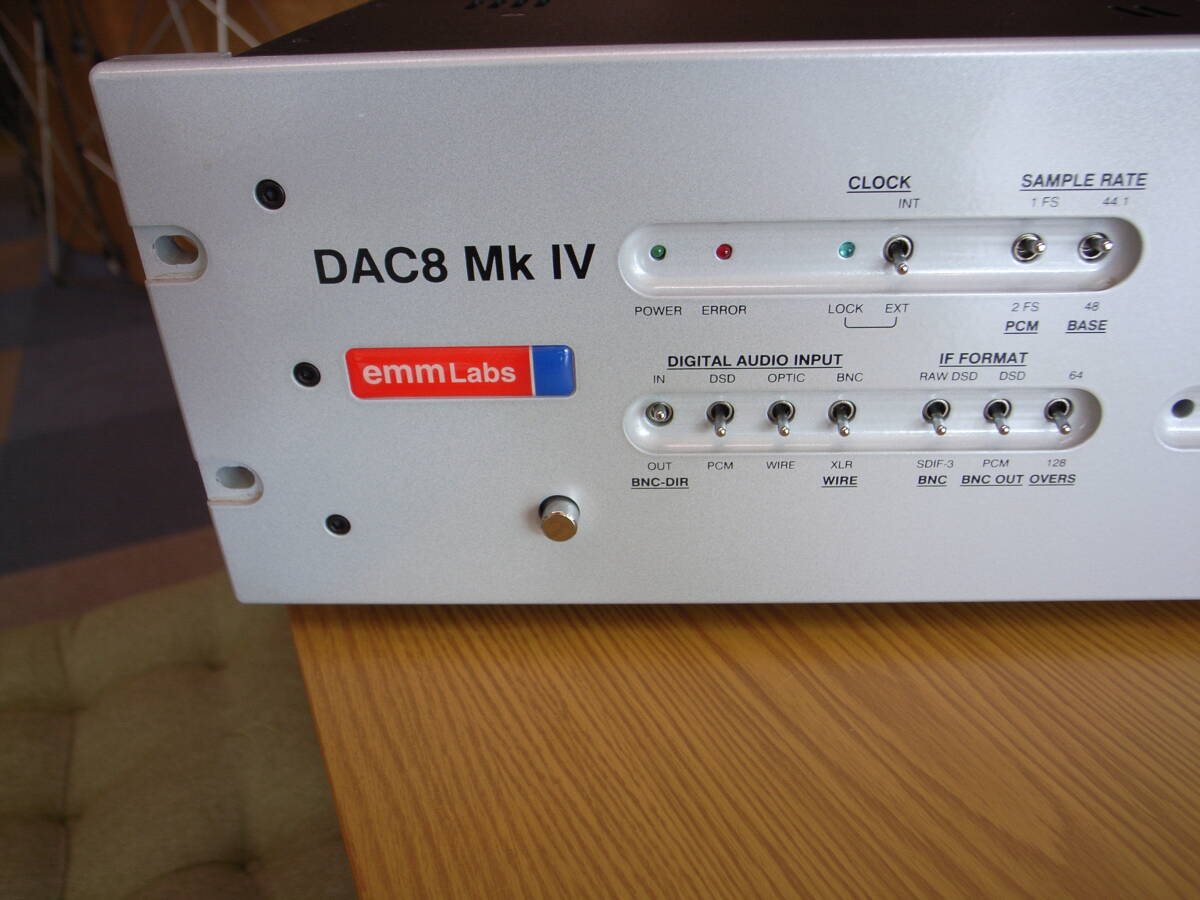 中古 emm Labs DAC8 Mk IV [日本語マニュアル付き]_画像2