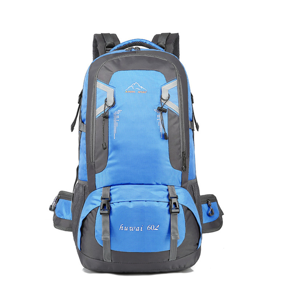 ☆ ブルー 登山 リュック 通販 大容量 60l レディース メンズ バックパック 山登り ハイキング 山ガール リュックサック ザック おしゃれの画像1